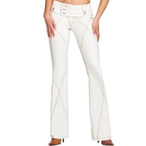 I.AM.GIA White Flare Jeans